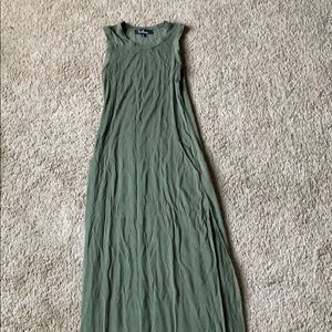 Lulu's Olive Green Maxi Dress